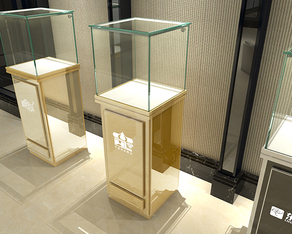 独立展示柜台 精品展示柜 珠宝精品展柜