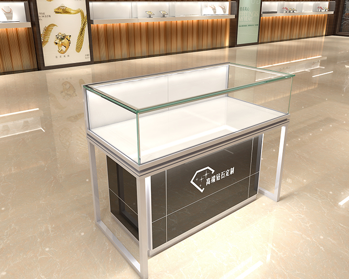 玻璃黄金珠宝展柜H款-01