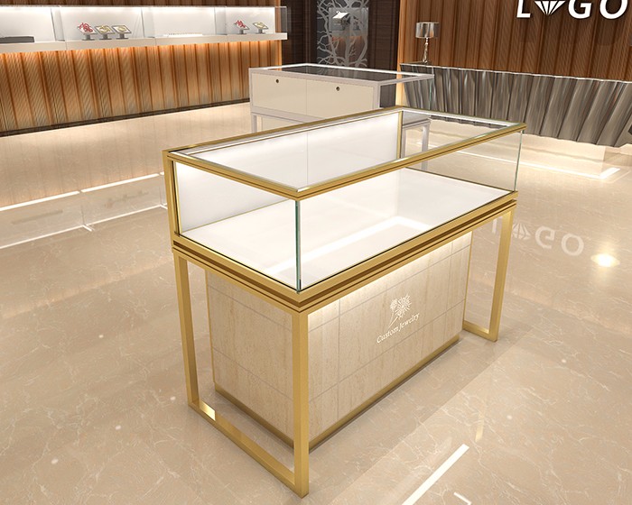 玻璃首饰展示柜 精品珠宝展柜