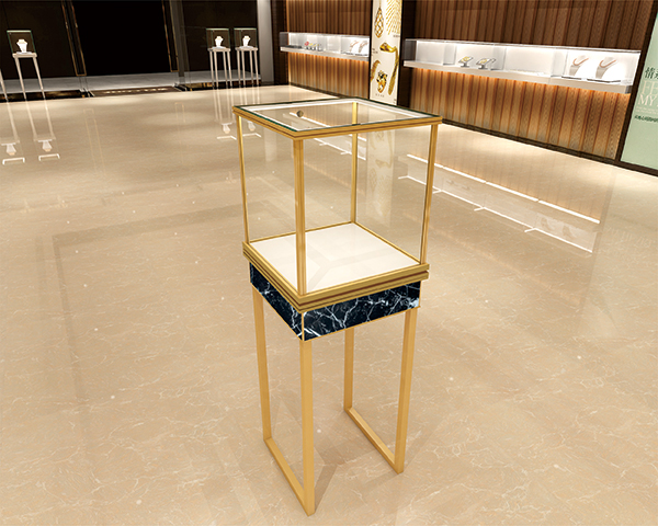 钛合金精品展柜,钛合金展示柜,玻璃精品展示柜,珠宝精品展示柜,独立展柜