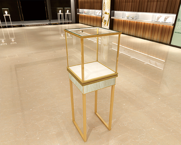 钛铝合金精品展柜G款