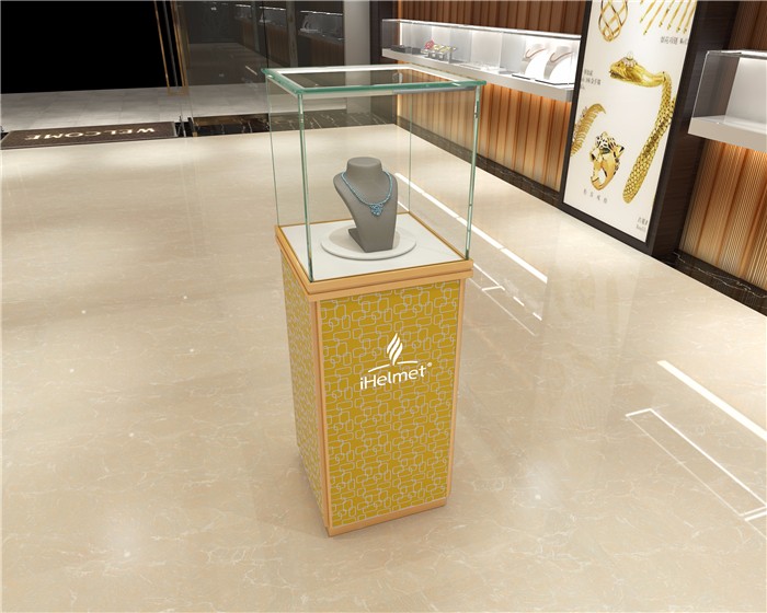 珠宝展示柜,独立展示柜,旋转展示柜,玻璃精品展示柜