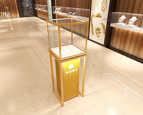 黄金展示柜,精品展示柜,珠宝展示柜,玻璃展示陈列柜