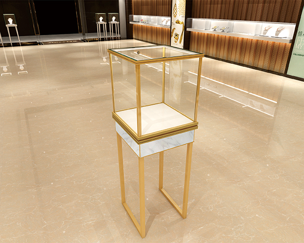 钛合金精品展柜,钛合金展示柜,玻璃精品展示柜,珠宝精品展示柜,独立展柜