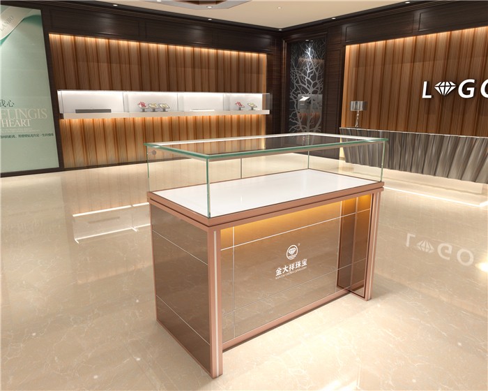 玻璃珠宝展示柜 黄金首饰柜