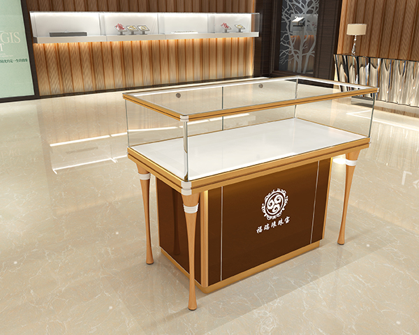 珠宝玉器展示柜台U款-包边