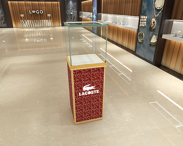 精品橱窗展示柜A款-2号花纹
