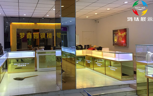 珠宝展示柜台,珠宝首饰柜,珠宝展柜,定制珠宝柜