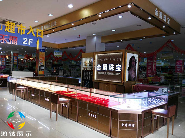 珠宝展示柜台,珠宝首饰柜,珠宝展柜,定制珠宝柜