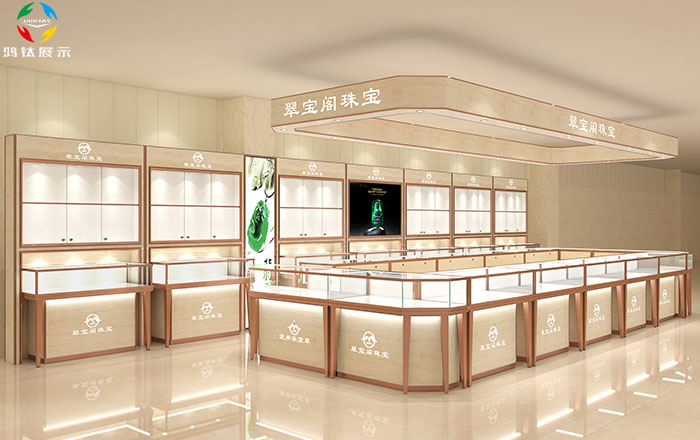 鸿钛珠宝展柜厂家,珠宝柜台展示柜,珠宝首饰柜,珠宝精品柜,珠宝展示柜