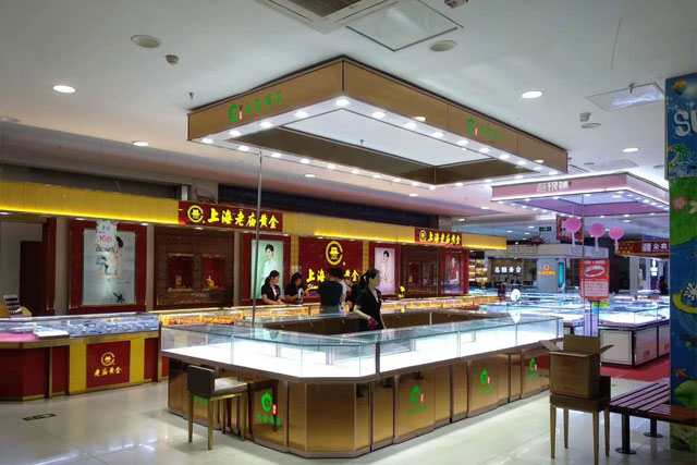 首饰店玻璃柜可以定制吗?